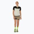 Dámske bežecké tričko ASICS Fuijtrail top oatmeal/performance black 2