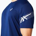 Pánske bežecké tričko ASICS Icon Top blue expanse/brich 5