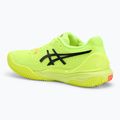 Dámska tenisová obuv ASICS Gel-Resolution 9 Clay Paris safety yellow/black 3