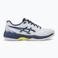 Pánska squashová obuv ASICS Gel-Court Hunter 3 white/blue expanse 2