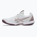 Dámska tenisová obuv ASICS Solution Speed FF 3 Clay white/dusty mauve 9