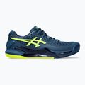 Pánska tenisová obuv ASICS Gel-Resolution 9 Clay mako blue/safety yellow 8