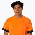 Pánske tenisové tričko ASICS Court SS Top shocking orange/midnight 4