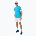 Pánske tenisové tričko ASICS Court SS Top digital aqua/brilliant white 2