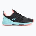 Pánska tenisová obuv YONEX Sonicage 3 CL black/sky blue 2