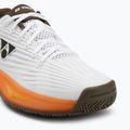 Pánske tenisové topánky YONEX Eclipson 5 white/brown 7
