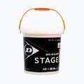 Detské tenisové loptičky Dunlop Stage 2 6 ks oranžová/žltá 61343