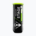 Tenisové lopty Dunlop Stage 1 3 pack green 2
