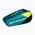 Tenisová taška Dunlop SX-Club 10Rkt teal/black/yellow 2