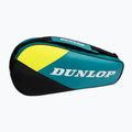 Tenisová taška Dunlop SX-Club 3 RKT teal/black/yellow