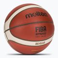 Basketbalová lopta Molten B6G4550 FIBA ​​brown veľkosť 6 2
