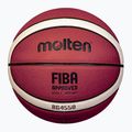 Basketbalová lopta Molten B6G4550 FIBA ​​brown veľkosť 6