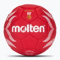 Lopta na hádzanú Molten H3A5000-S4F IHF OFFICIAL BALL PARIS 2024 red veľkosť 3