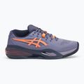 Pánska tenisová obuv ASICS Gel-Resolution X Clay greyish purple/ nova orange 2