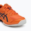 Detské tenisové topánky ASICS Gel-Game 10 GS Clay Jr nova orange/indigo fog 7