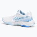 Dámske topánky ASICS Netburner Ballistic FF 3 white/blue cena 3