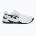 Pánske tenisové topánky ASICS Gel-Dedicate 8 Clay white/saxon green 2