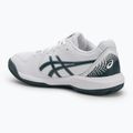 Pánske tenisové topánky ASICS Gel-Dedicate 8 Clay white/saxon green 3