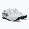 Pánske tenisové topánky ASICS Gel-Dedicate 8 Clay white/saxon green 3