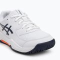 Detské tenisové topánky ASICS Gel-Dedicate 8 GS Jr white/indigo fog 7