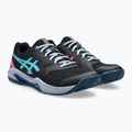 Pánske topánky na padel ASICS Gel-Dedicate 8 black/energy aqua 3