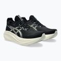 Pánske bežecké topánky ASICS Gel-Nimbus 27 black/lake grey 10