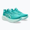 Dámske bežecké topánky ASICS Gel-Nimbus 27 wave teal/illuminate mint 10