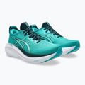 Pánske bežecké topánky ASICS Gel-Nimbus 27 wave teal/saxon green 10