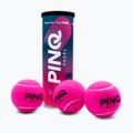 Padelové loptičky PINQ Padel 3B 3 pcs. pink