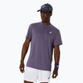 Pánske tenisové tričko ASICS Court Top sivo-fialovej farby
