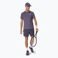 Pánske tenisové tričko ASICS Match Actibreeze Top sivo-fialovej farby 2