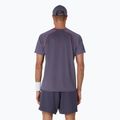 Pánske tenisové tričko ASICS Match Actibreeze Top sivo-fialovej farby 3