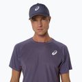 Pánske tenisové tričko ASICS Match Actibreeze Top sivo-fialovej farby 4