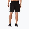 Pánske bežecké šortky ASICS Core 2N1 7IN performance black/performance black 3