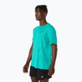 Pánske bežecké tričko ASICS Metarun SS Top wave teal 4