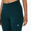 Dámske bežecké legíny ASICS High Waist Capri saxon green 5