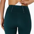Dámske bežecké legíny ASICS High Waist Capri saxon green 8
