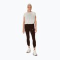 Dámske bežecké legíny ASICS Nagino Run Adjustable Tight coffee 2