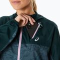 Dámska bežecká bunda ASICS Fujitrail Packable saxon green/light ube 8