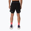 Pánske bežecké šortky ASICS Road 2N1 7IN performance black/graphite grey 3