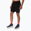 Pánske bežecké šortky ASICS Road 2N1 7IN performance black/graphite grey 4