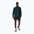 Pánska bežecká bunda ASICS Fujitrail Elite Waterproof saxon green 2