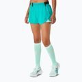 Dámske bežecké šortky ASICS Metarun Split wave teal 3