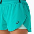 Dámske bežecké šortky ASICS Metarun Split wave teal 4