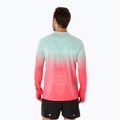 Pánske bežecké tričko Longsleeve ASICS Seamless coral reef/oasis green 3