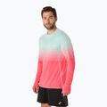 Pánske bežecké tričko Longsleeve ASICS Seamless coral reef/oasis green 4