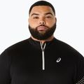 Pánske bežecké tričko Longsleeve ASICS Icon LS 1/2 Zip performance black 5