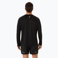 Pánske bežecké tričko Longsleeve ASICS Fujitrail Logo performance black/carbon/coral 3