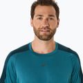 Pánske bežecké tričko ASICS Fujitrail Elite Top atlantis blue/saxon green 5