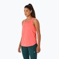 Dámske bežecké tielko tank top ASICS Road Tank coral reef 4